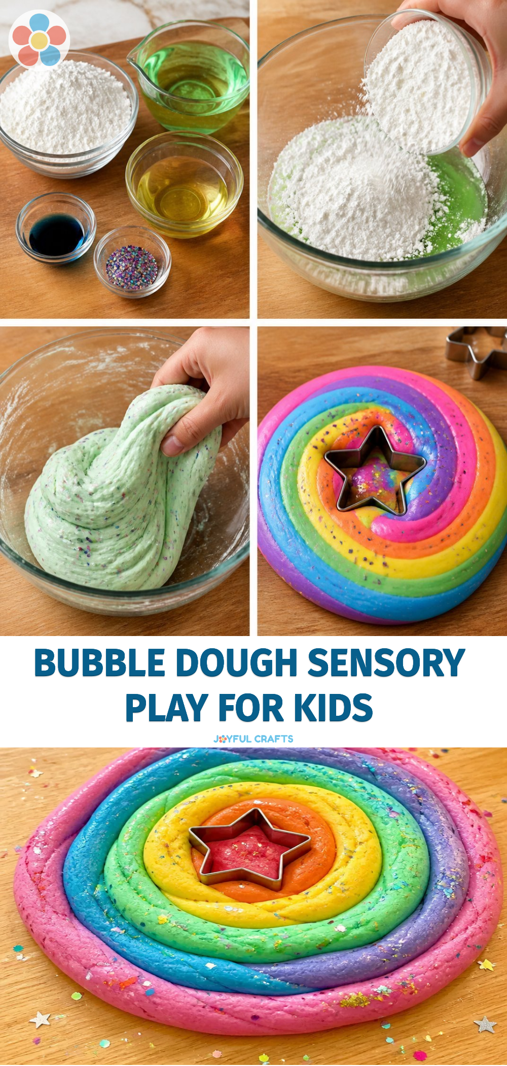 Bubble Dough Sensory Play for Kids