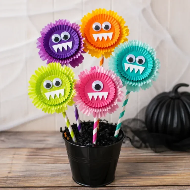 Creative flower decor using cupcake liners for a unique party experience